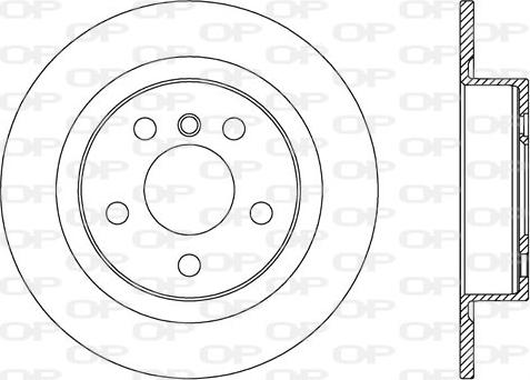 Open Parts BDR2762.10 - Гальмівний диск avtolavka.club