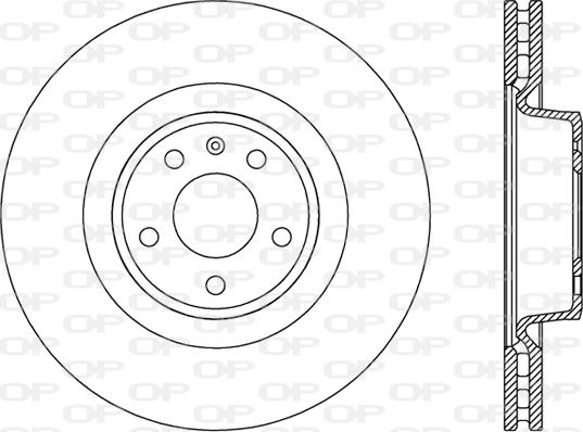 Open Parts BDR2784.20 - Гальмівний диск avtolavka.club