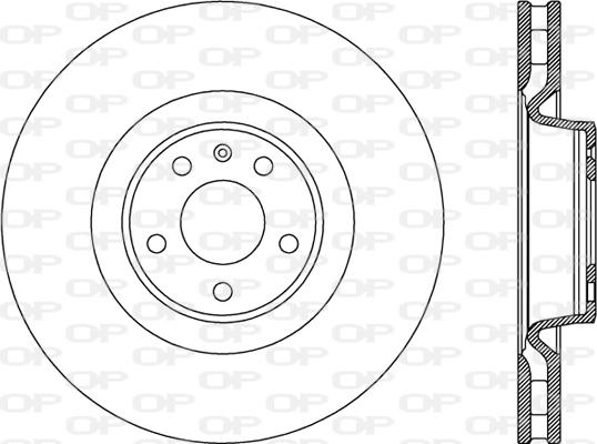 Open Parts BDR2785.20 - Гальмівний диск avtolavka.club