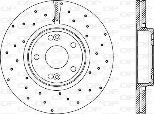 Open Parts BDRS1959.25 - Гальмівний диск avtolavka.club