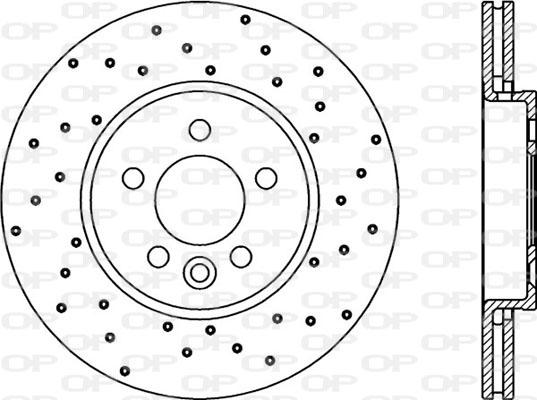 Open Parts BDRS1900.25 - Гальмівний диск avtolavka.club