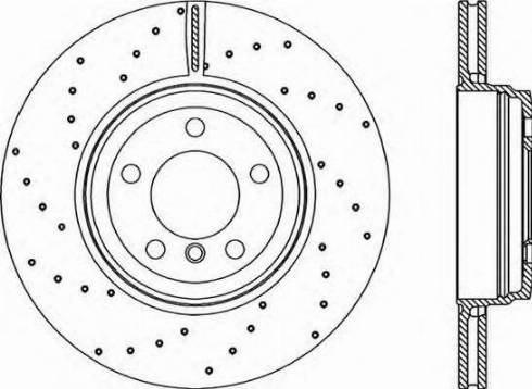 Open Parts BDRS1562.25 - Гальмівний диск avtolavka.club