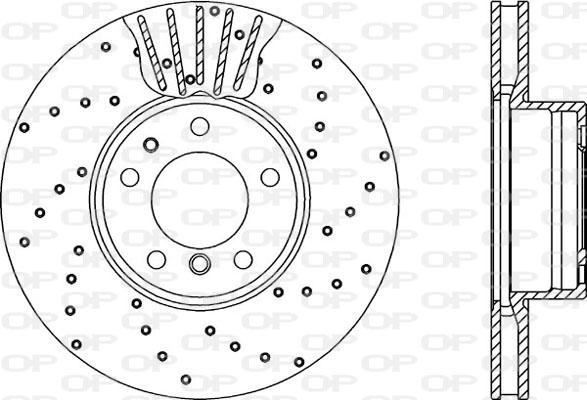 Open Parts BDRS1096.25 - Гальмівний диск avtolavka.club