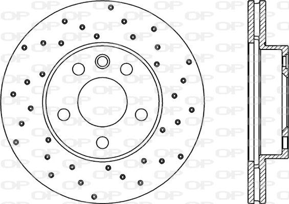 Open Parts BDRS1843.25 - Гальмівний диск avtolavka.club