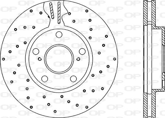 Open Parts BDRS1876.25 - Гальмівний диск avtolavka.club