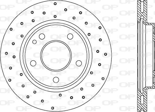 Open Parts BDRS1700.25 - Гальмівний диск avtolavka.club