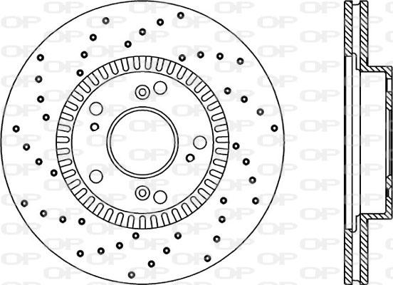 Open Parts BDRS2162.25 - Гальмівний диск avtolavka.club