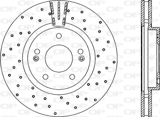 Open Parts BDRS2115.25 - Гальмівний диск avtolavka.club