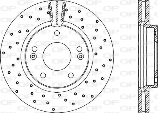 Open Parts BDRS2138.25 - Гальмівний диск avtolavka.club