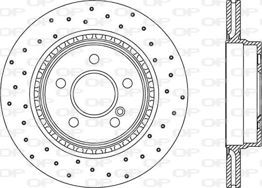 Open Parts BDRS2396.25 - Гальмівний диск avtolavka.club