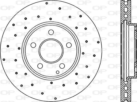 Open Parts BDRS2267.25 - Гальмівний диск avtolavka.club