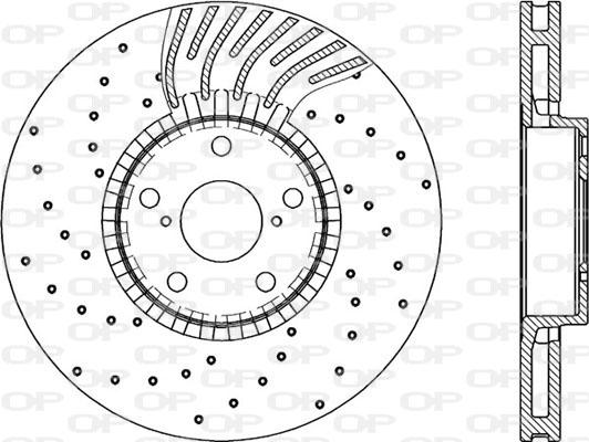 Open Parts BDRS2284.25 - Гальмівний диск avtolavka.club