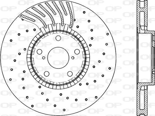 Open Parts BDRS2285.25 - Гальмівний диск avtolavka.club