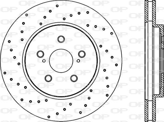 Open Parts BDRS2238.25 - Гальмівний диск avtolavka.club