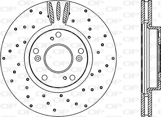 Open Parts BDRS2226.25 - Гальмівний диск avtolavka.club