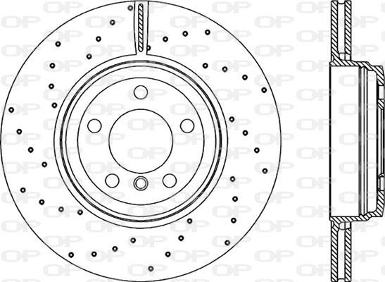 Open Parts BDRS2222.25 - Гальмівний диск avtolavka.club