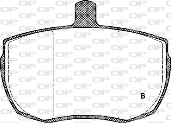 Open Parts BPA0056.22 - Гальмівні колодки, дискові гальма avtolavka.club