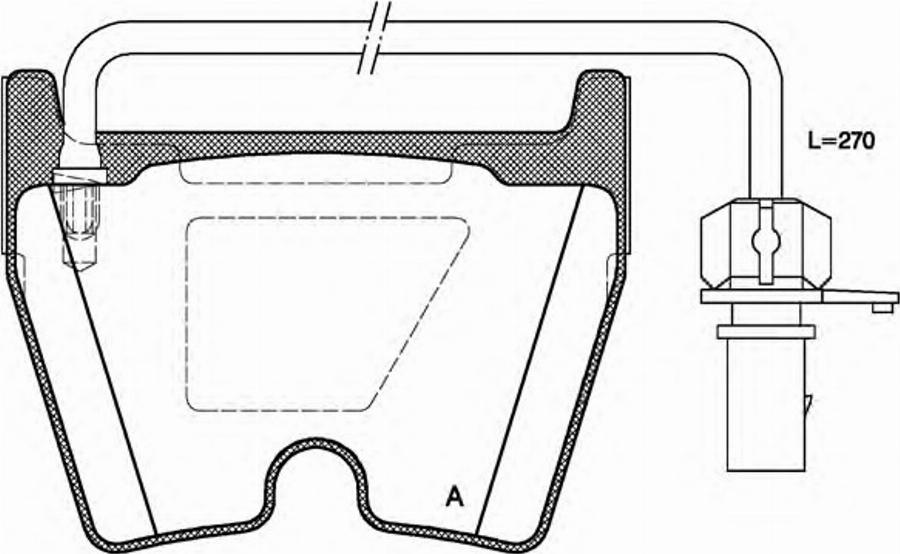 Open Parts BPA089602 - Гальмівні колодки, дискові гальма avtolavka.club