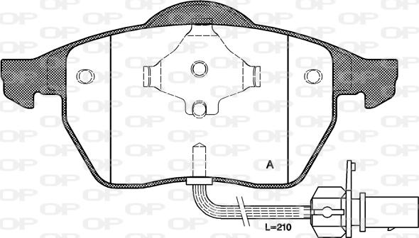 Aisin BPFO-1027 - Гальмівні колодки, дискові гальма avtolavka.club