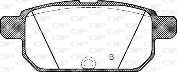 Open Parts BPA1471.02 - Гальмівні колодки, дискові гальма avtolavka.club