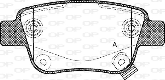 Open Parts BPA1047.02 - Гальмівні колодки, дискові гальма avtolavka.club