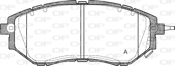 Open Parts BPA1137.02 - Гальмівні колодки, дискові гальма avtolavka.club