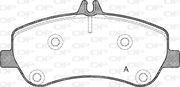 Open Parts BPA1377.00 - Гальмівні колодки, дискові гальма avtolavka.club