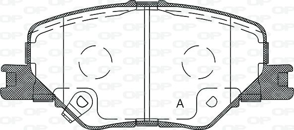 Open Parts BPA1795.02 - Гальмівні колодки, дискові гальма avtolavka.club