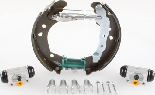 Open Parts BSK2087.00 - Комплект гальм, барабанний механізм avtolavka.club