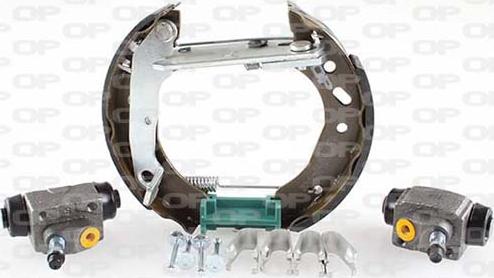 Open Parts BSK2167.00 - Комплект гальм, барабанний механізм avtolavka.club