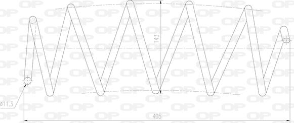 Open Parts CSR9013.00 - Пружина ходової частини avtolavka.club