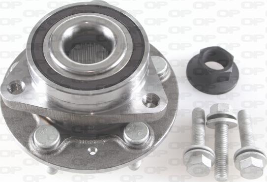 Open Parts HBK5290.03 - Комплект підшипника маточини колеса avtolavka.club