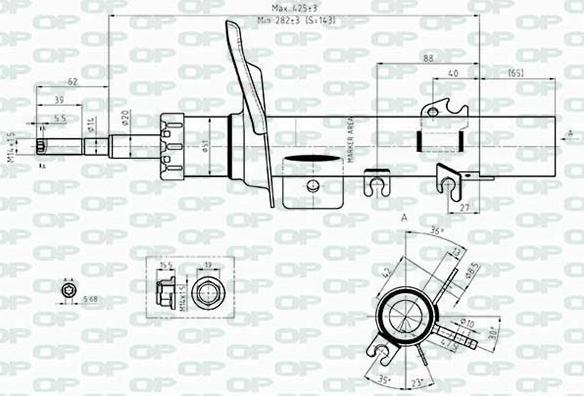 Open Parts SAB8417.31 - Амортизатор avtolavka.club