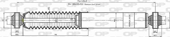 Open Parts SAB8591.32 - Амортизатор avtolavka.club