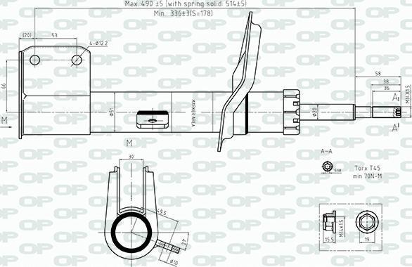 Open Parts SAB8556.31 - Амортизатор avtolavka.club