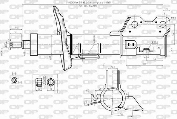 Open Parts SAB8587.31 - Амортизатор avtolavka.club