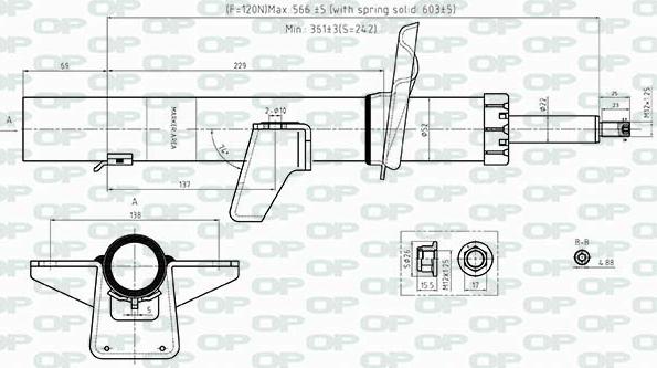 Open Parts SAB8535.32 - Амортизатор avtolavka.club