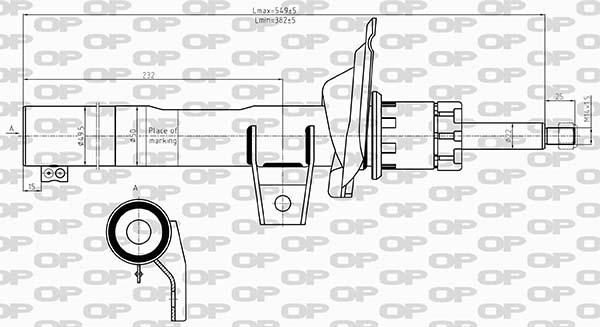 Open Parts SAB8609.31 - Амортизатор avtolavka.club