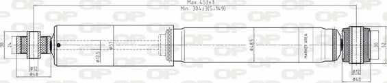 Open Parts SAB8089.32 - Амортизатор avtolavka.club