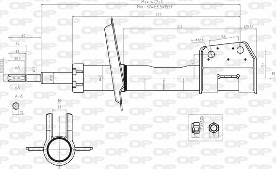 Open Parts SAB8026.31 - Амортизатор avtolavka.club