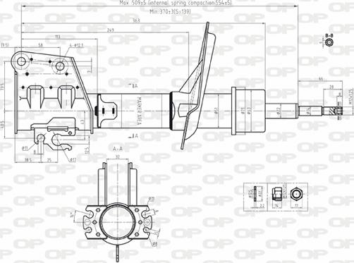 Open Parts SAB8021.31 - Амортизатор avtolavka.club