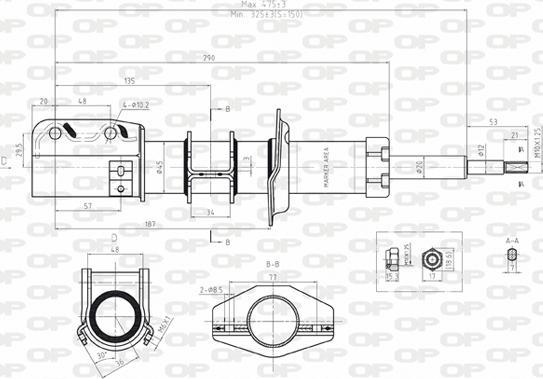 Open Parts SAB8023.11 - Амортизатор avtolavka.club