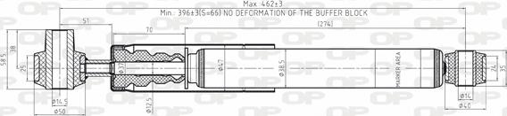 Open Parts SAB8156.32 - Амортизатор avtolavka.club