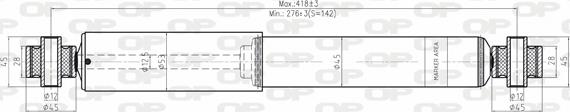 Open Parts SAB8179.32 - Амортизатор avtolavka.club