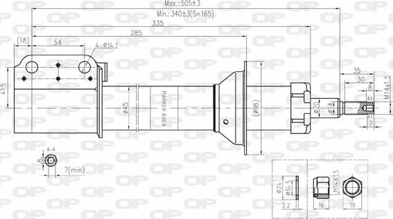 Open Parts SAB8172.11 - Амортизатор avtolavka.club