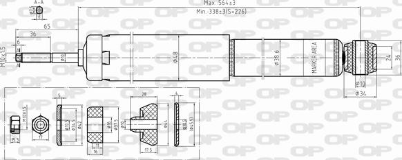 Open Parts SAB8390.32 - Амортизатор avtolavka.club