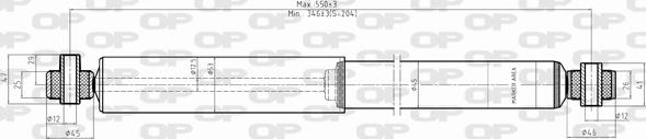 Open Parts SAB8350.32 - Амортизатор avtolavka.club