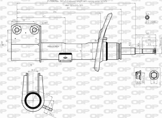 Open Parts SAB8366.31 - Амортизатор avtolavka.club