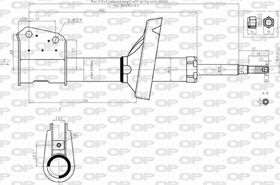 Open Parts SAB8362.11 - Амортизатор avtolavka.club