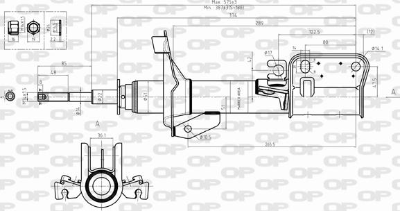 Open Parts SAB8327.31 - Амортизатор avtolavka.club